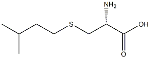 L-S-isoamylcysteine,,结构式