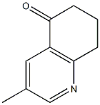 3-methyl-7,8-dihydro-6H-quinolin-5-one 结构式