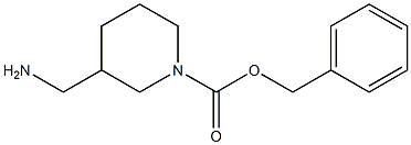 1-Cbz-3-(aminomethyl)piperidine Structure