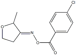 3-{[(4-chlorobenzoyl)oxy]imino}-2-methyltetrahydrofuran