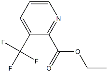 ethyl 3-(trifluoromethyl)-2-pyridinecarboxylate Structure