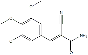 2-cyano-3-(3,4,5-trimethoxyphenyl)acrylamide