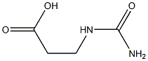 3-[(aminocarbonyl)amino]propanoic acid 结构式