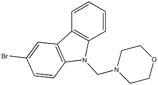  4-[(3-bromo-9H-9-carbazolyl)methyl]morpholine