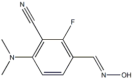 6-(dimethylamino)-2-fluoro-3-(hydroxyiminomethyl)benzonitrile