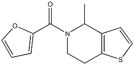 2-furyl(4-methyl-4,5,6,7-tetrahydrothieno[3,2-c]pyridin-5-yl)methanone