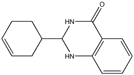2-cyclohex-3-enyl-1,2,3,4-tetrahydroquinazolin-4-one Structure