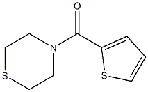 1,4-thiazinan-4-yl(2-thienyl)methanone 结构式