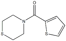 1,4-thiazinan-4-yl(2-thienyl)methanone,,结构式