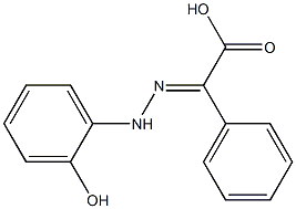 2-[2-(2-hydroxyphenyl)hydrazono]-2-phenylacetic acid