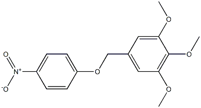 1,2,3-trimethoxy-5-[(4-nitrophenoxy)methyl]benzene