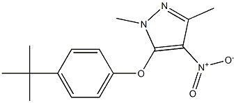 5-[4-(tert-butyl)phenoxy]-1,3-dimethyl-4-nitro-1H-pyrazole