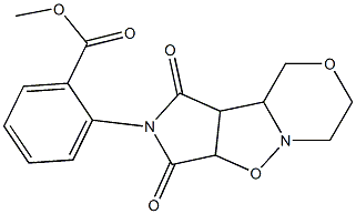  methyl 2-(1,3-dioxooctahydro-2H-pyrrolo[3',4':4,5]isoxazolo[3,2-c][1,4]oxazin-2-yl)benzenecarboxylate