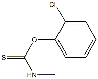 2-chlorophenyl (methylamino)methanethioate 结构式