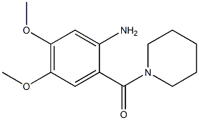 4,5-dimethoxy-2-(piperidin-1-ylcarbonyl)aniline