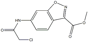 methyl 6-[(2-chloroacetyl)amino]-1,2-benzisoxazole-3-carboxylate