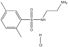 N-(2-aminoethyl)-2,5-dimethylbenzenesulfonamide hydrochloride Structure