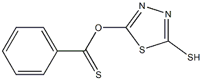 5-mercapto-1,3,4-thiadiazol-2-yl benzene-1-carbothioate Structure