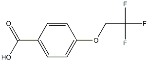 4-(2,2,2-trifluoroethoxy)benzenecarboxylic acid 结构式