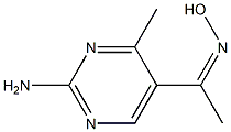 1-(2-amino-4-methylpyrimidin-5-yl)ethanone oxime