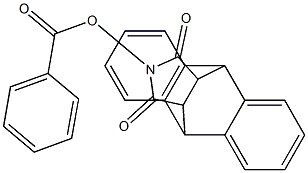 17-(benzoyloxy)-17-azapentacyclo[6.6.5.0~2,7~.0~9,14~.0~15,19~]nonadeca-2,4,6,9(14),10,12-hexaene-16,18-dione