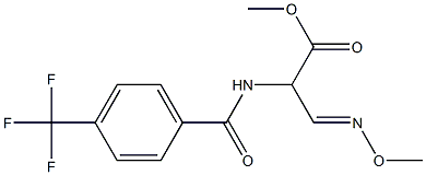 methyl 3-(methoxyimino)-2-{[4-(trifluoromethyl)benzoyl]amino}propanoate|