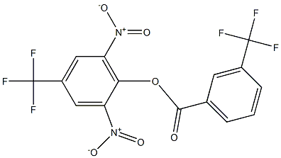 2,6-dinitro-4-(trifluoromethyl)phenyl 3-(trifluoromethyl)benzoate|