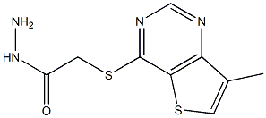 2-[(7-methylthieno[3,2-d]pyrimidin-4-yl)thio]ethanohydrazide