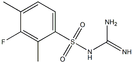 {[amino(imino)methyl]amino}(3-fluoro-2,4-dimethylphenyl)dioxo-lambda~6~-sulfane