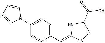 2-{(Z)-[4-(1H-imidazol-1-yl)phenyl]methylidene}-1,3-thiazolane-4-carboxylic acid