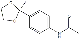 N1-[4-(2-methyl-1,3-dioxolan-2-yl)phenyl]acetamide