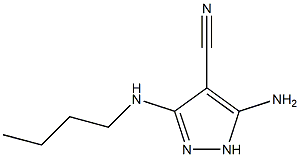 5-amino-3-(butylamino)-1H-pyrazole-4-carbonitrile