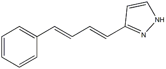 3-(4-phenylbuta-1,3-dienyl)-1H-pyrazole