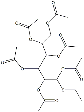 2,3,4,5,6-penta(acetyloxy)-1-(ethylthio)hexyl acetate