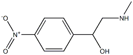 2-(methylamino)-1-(4-nitrophenyl)ethan-1-ol Structure