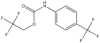 2,2,2-trifluoroethyl 4-(trifluoromethyl)phenylcarbamate|