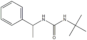 N-(tert-butyl)-N'-(1-phenylethyl)urea Structure