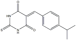 5-(4-isopropylbenzylidene)-2-thioxohexahydropyrimidine-4,6-dione