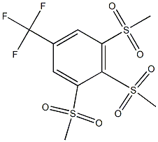 1,2,3-tri(methylsulfonyl)-5-(trifluoromethyl)benzene