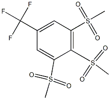 1,2,3-tri(methylsulfonyl)-5-(trifluoromethyl)benzene|