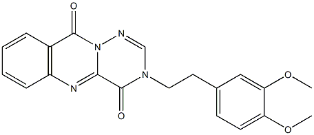 3-(3,4-dimethoxyphenethyl)-4,10-dihydro-3H-[1,2,4]triazino[6,1-b]quinazoline-4,10-dione