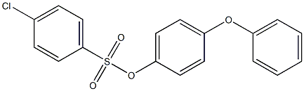 4-phenoxyphenyl 4-chlorobenzene-1-sulfonate