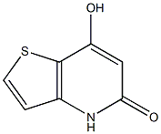 7-hydroxy-4,5-dihydrothieno[3,2-b]pyridin-5-one 化学構造式