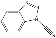 1H-1,2,3-benzotriazole-1-carbonitrile Structure