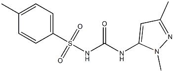 1,3-dimethyl-5-[({[(4-methylphenyl)sulfonyl]amino}carbonyl)amino]-1H-pyrazole