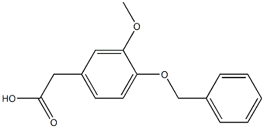 2-[4-(benzyloxy)-3-methoxyphenyl]acetic acid|