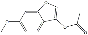 6-methoxybenzo[b]furan-3-yl acetate Structure