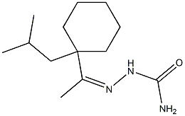 2-[1-(1-isobutylcyclohexyl)ethylidene]hydrazine-1-carboxamide