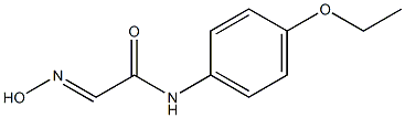 N1-(4-ethoxyphenyl)-2-hydroxyiminoacetamide Structure