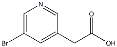 2-(5-bromo-3-pyridyl)acetic acid Structure